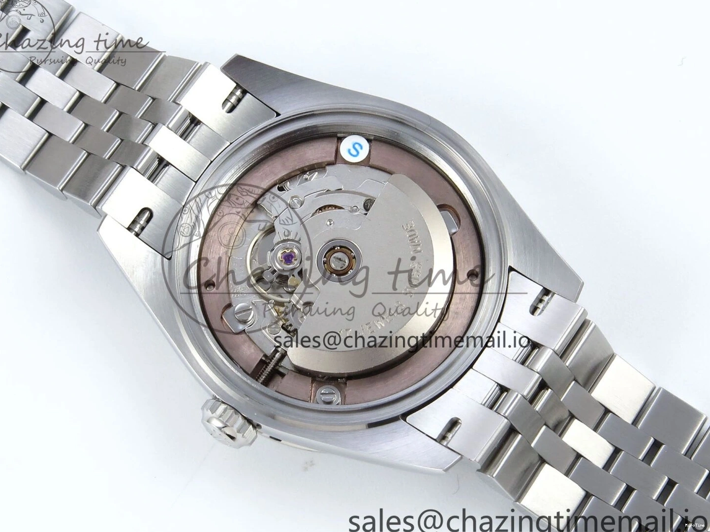 MiroTime 0304 DateJust 31 278274 ARF 1:1 Best Edition 904L Steel Gray Diamonds Dial on SS Jubilee Bracelet ETA OnTrend 541